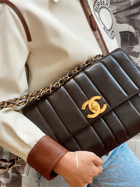 chanel vintage mademoiselle bag|chanel vintage quilted waist bag.